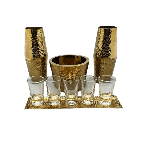ชุดเครื่องไหว้ Aviva Spirit Modern Luxury Stainless 304 ชุบ Titanium บูชาสิ่งศักดิ์สิทธิ์ สี Gold ไซส์ S